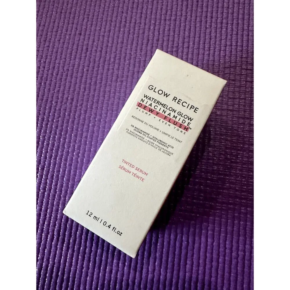 New Glow Recipe Watermelon Glow Dewy Flush Tinted Serum in WATERMELON FLUSH 12ml